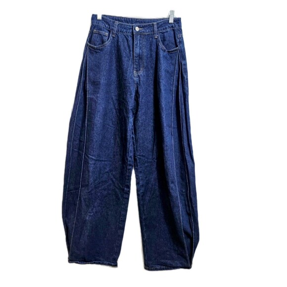 Cider Denim - Cider Women Small Jeans Barrel High Waist Blue